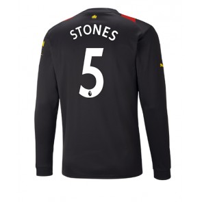 Manchester City John Stones #5 Bortatröja 2022-23 Långärmad